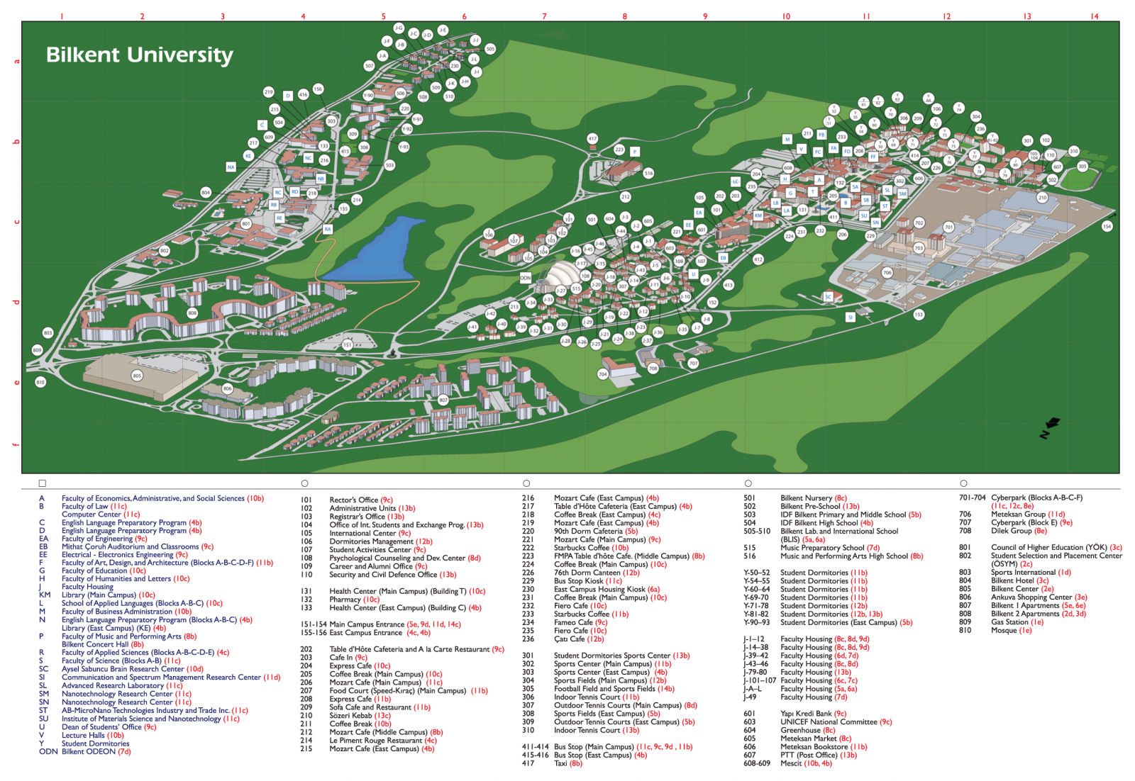 EN / Bilkent University Campus Plan